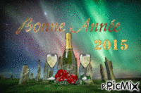 Bonne & heureuse Année 2015 анимирани ГИФ
