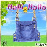 Hallo - Безплатен анимиран GIF