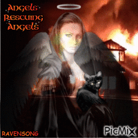 Angels Rescuing Angels animuotas GIF