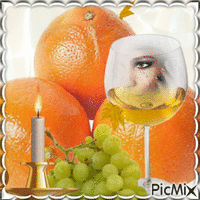 Naranja geanimeerde GIF