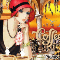 Coffee Time - Бесплатный анимированный гифка