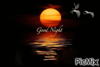 good night - Δωρεάν κινούμενο GIF