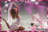 La  ballerine - GIF animé gratuit