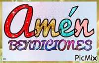 Amén Animated GIF