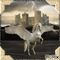 Pegasus - GIF animé gratuit