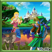 Zelda. geanimeerde GIF