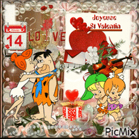 Pepeite Pirrafeu Saint Valentin - Darmowy animowany GIF
