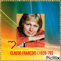 Claude François "cloclo" - GIF animé gratuit