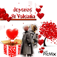 St-Valentin - GIF animé gratuit