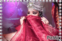 La bella donna orientale - Безплатен анимиран GIF