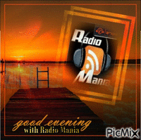 ערב טוב עם רדיו מאניה - Безплатен анимиран GIF