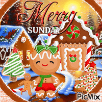 Merry Sunday - Бесплатный анимированный гифка