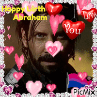 Happy Birthday Abraham Alan Wake animeret GIF