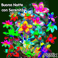Buona Notte con Serenità animovaný GIF