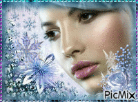 Winter Portrait! - GIF animado gratis