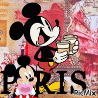 Mickey animovaný GIF