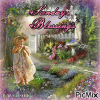 ♥ Sunday Blessings ♥ - Бесплатни анимирани ГИФ