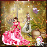 princesse animerad GIF
