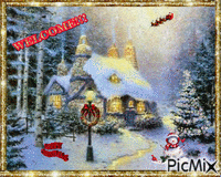 Christmas Welcome - Free animated GIF