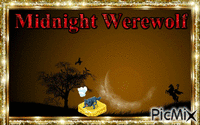 Midnight Werewolf - GIF animado grátis