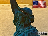 statua Liberta' - Безплатен анимиран GIF