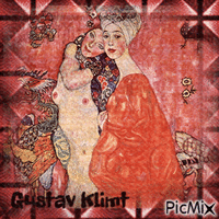 Gustav Klimt - Ingyenes animált GIF