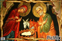 Noël orthodoxe - GIF animé gratuit