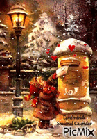 Lettre au Père Noël * Letter to Santa* - Gratis animerad GIF