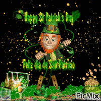 Happy St Patrick's day Abuepita Animated GIF
