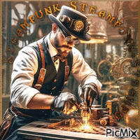 Concours : Homme steampunk