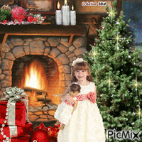 Noël par BBM animirani GIF