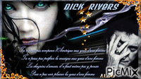 Dick rivers yeux d'une femme - Бесплатный анимированный гифка