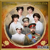 La famille Romanov.