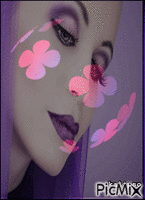 In a flower ball GIF animasi