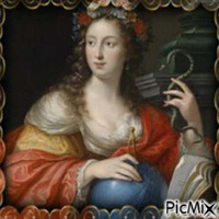 Portrait style Baroque - png ฟรี