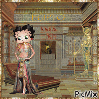 Concours : Betty Boop Egyptienne