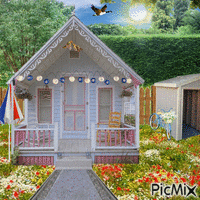 Gartenhaus Animated GIF