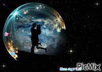 Total Eclipse do Amor - Besplatni animirani GIF