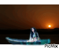 tramonto - Darmowy animowany GIF