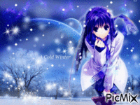 ♥Winter anime♥ - GIF animate gratis