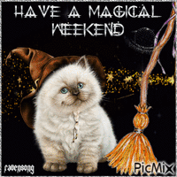 Have a Magical Weekend - Gratis animeret GIF