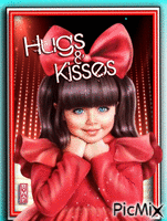 Hugs & Kisses animēts GIF