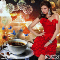 Good morning FRIENDS! Animated GIF