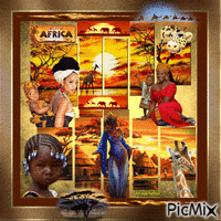 l' Afrique animasyonlu GIF
