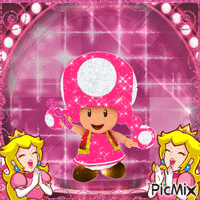 Toadette on Stage