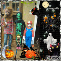 Photo Halloween - Animovaný GIF zadarmo