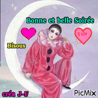 Bonne  et  belle  Soirée - Bezmaksas animēts GIF