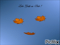 Herbstgrüße - Gratis animeret GIF