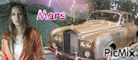 Mars animovaný GIF