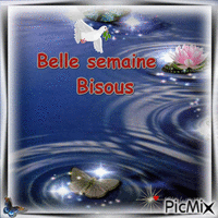 Belle semaine - Бесплатный анимированный гифка